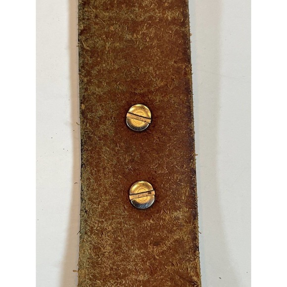 Vintage Custom Stonewall Gay Pride Leather Tooled Belt Custom Name main image 6